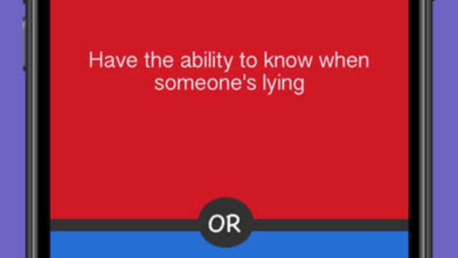 What Would You Choose? Rather screenshot