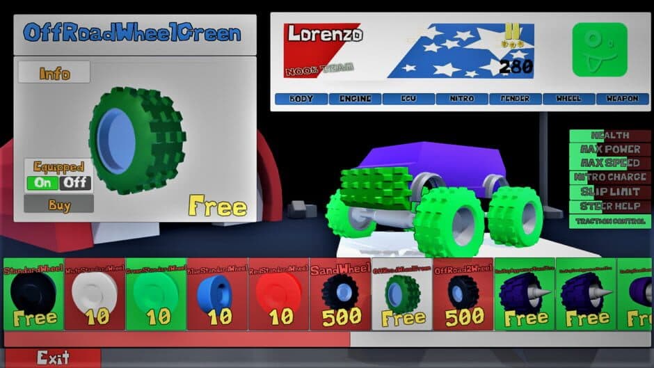 Crazy CarToon screenshot