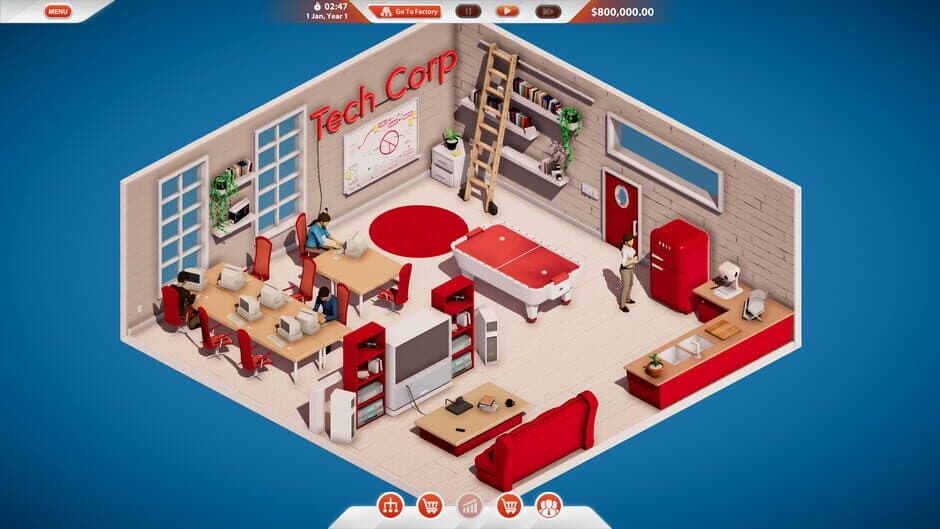 Tech Corp. screenshot