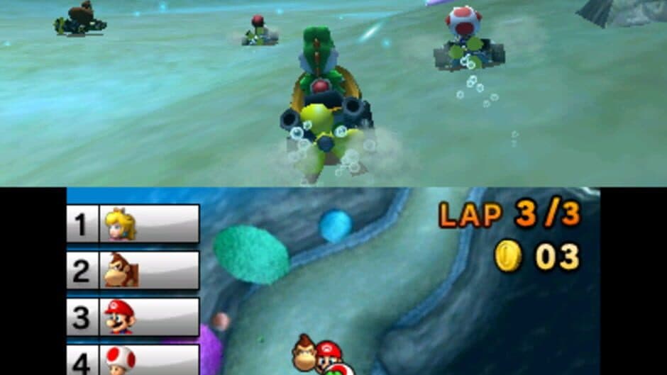 Mario Kart 7 screenshot