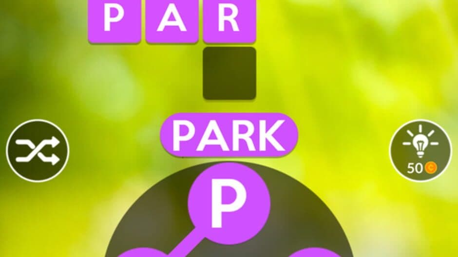 Wordscapes screenshot