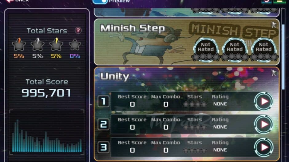 Infinity Beats Song Edition screenshot