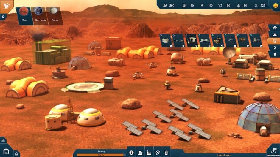 Earth Space Colonies screenshot