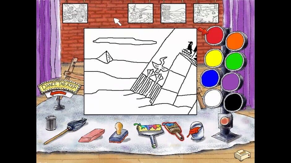 Arthur's Thinking Games screenshot