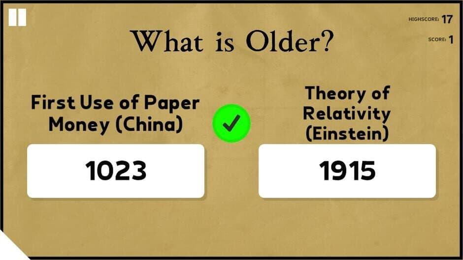 What is Older? screenshot
