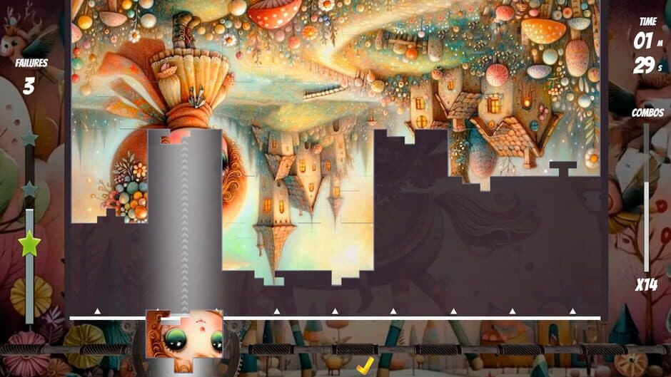 TetroMosaic, Unicorn screenshot