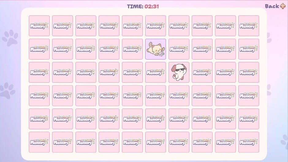 Cat & Friends Memory screenshot