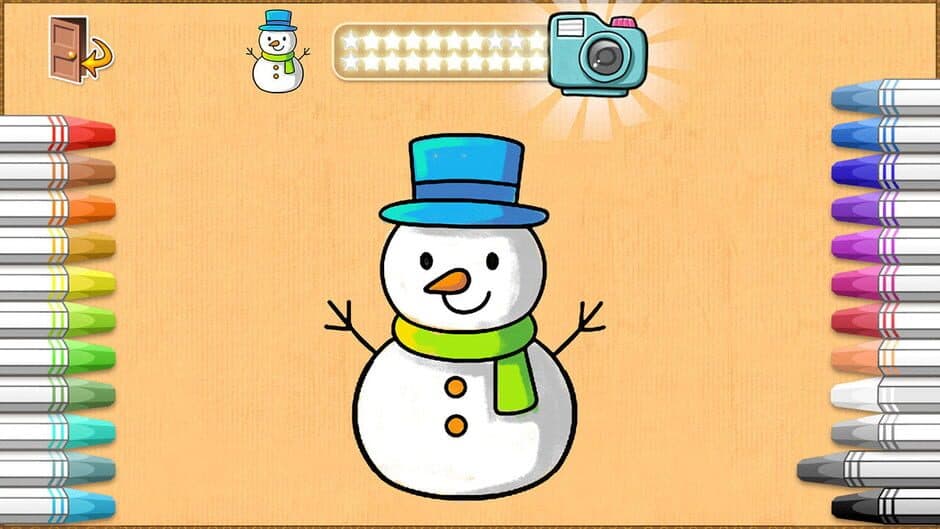 Crayon Christmas screenshot