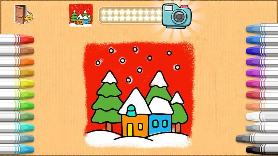 Crayon Christmas screenshot