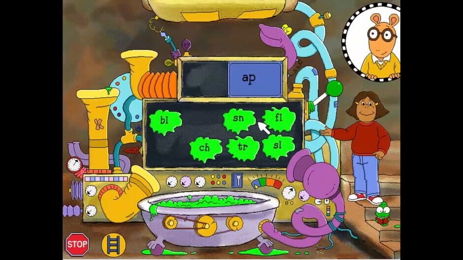 Arthur's Reading Games screenshot