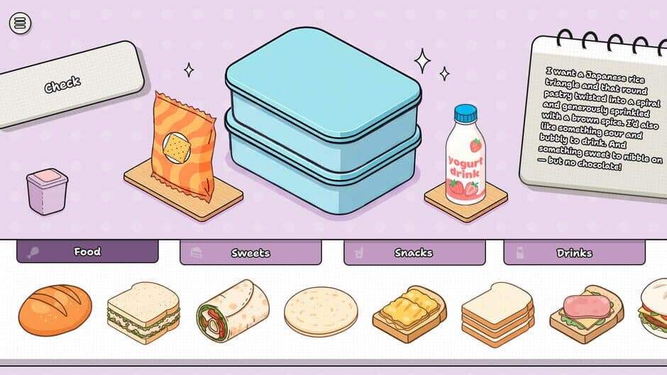 Pack my LunchBox screenshot