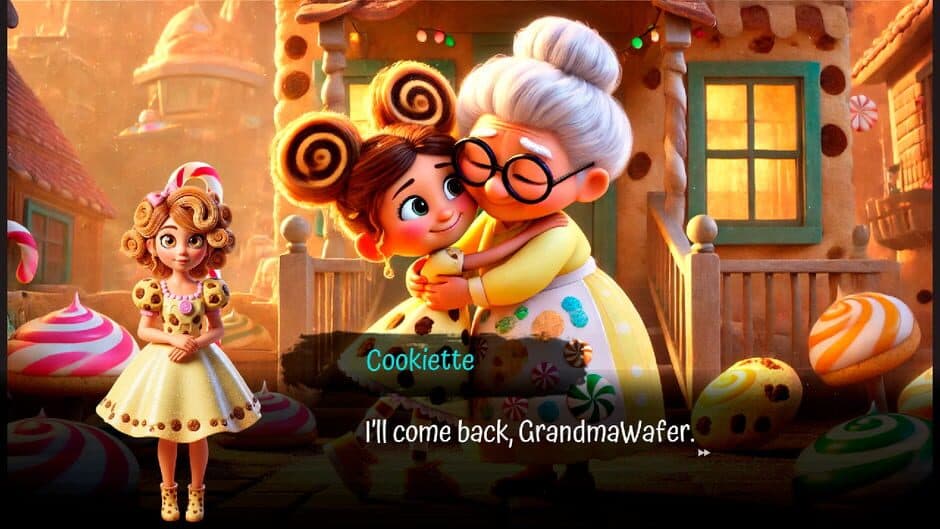 Cookiette and the Vanilla Crystal screenshot