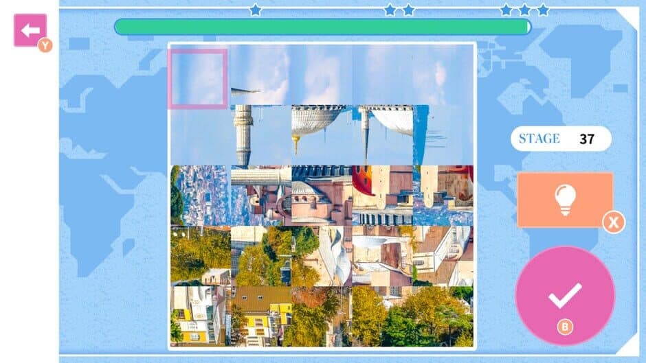 Curly Puzzle: World Heritage screenshot