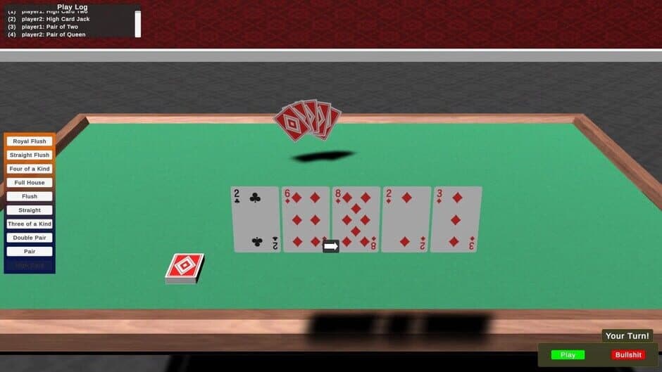 Poker Hands Bullshit screenshot
