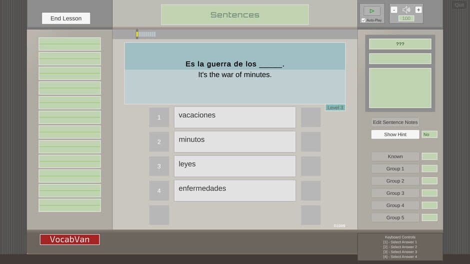 VocabVan screenshot