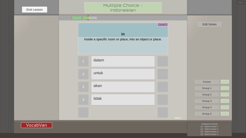 VocabVan screenshot
