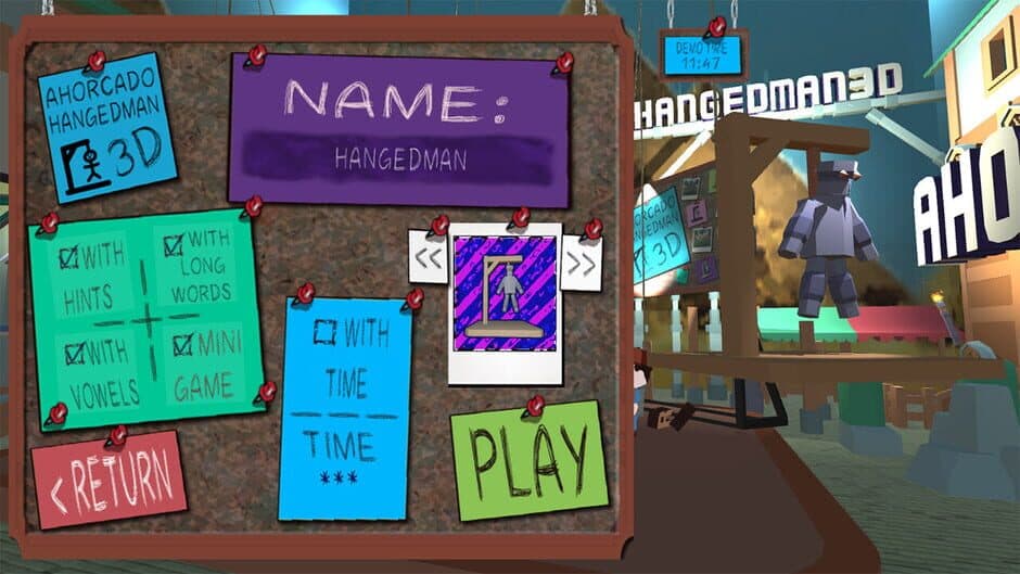 Ahorcado 3D: Hangedman 3D screenshot