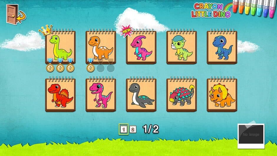 Crayon Little Dino screenshot