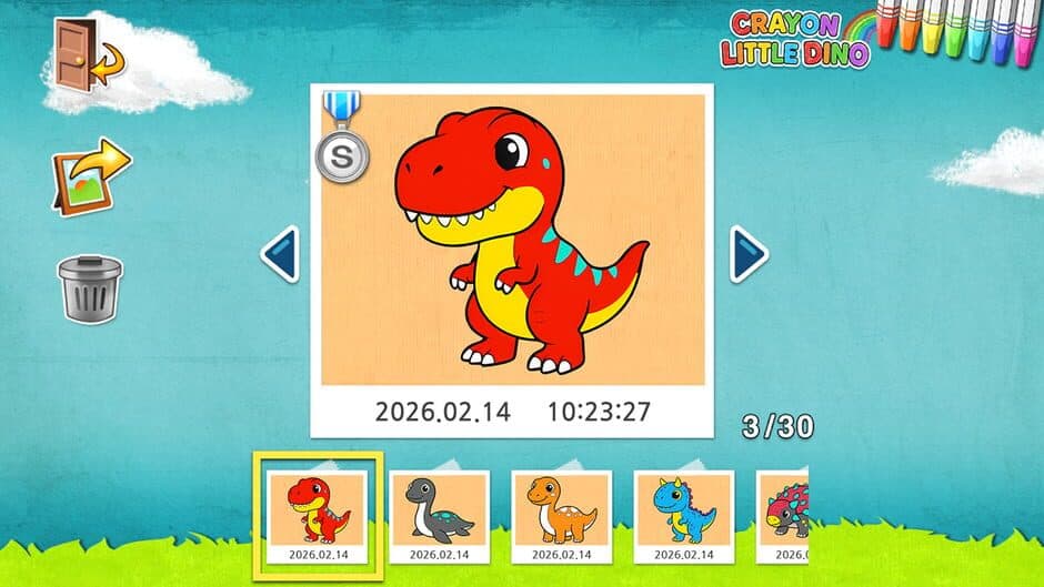 Crayon Little Dino screenshot