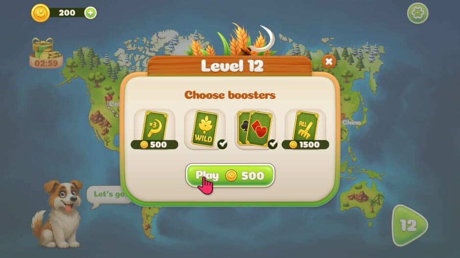 Farming TriPeaks Solitaire screenshot