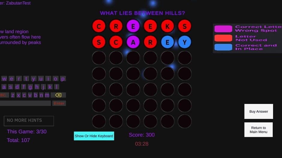 Word Charades screenshot