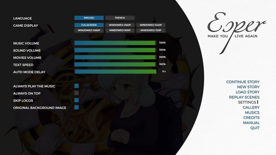 Esper: Make You Live Again screenshot