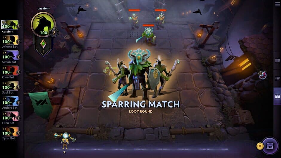 Dota Underlords screenshot