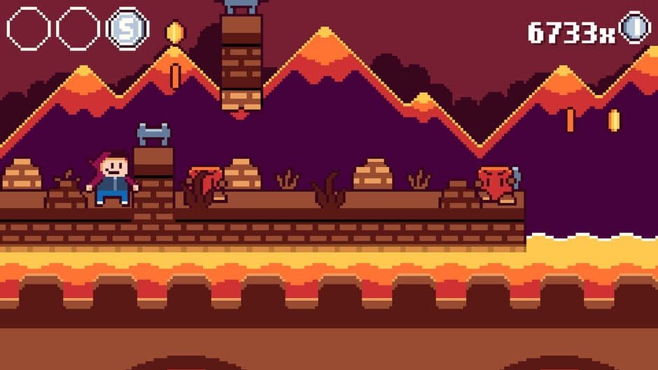 Super Wiloo Demake screenshot