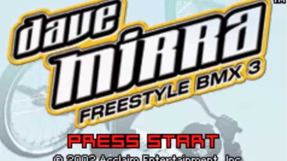 Dave Mirra Freestyle BMX 3 screenshot