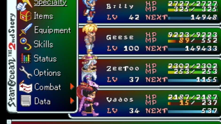 Star Ocean: The Second Story screenshot