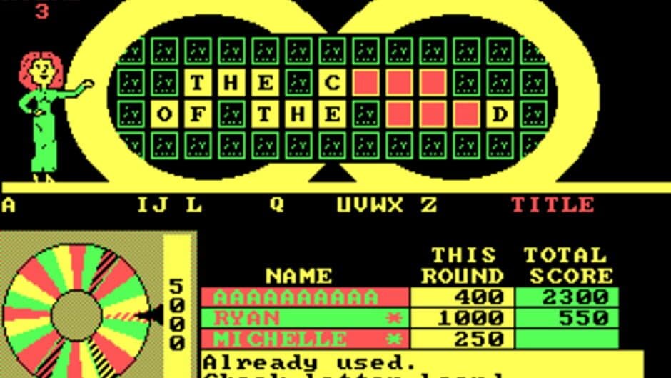 Wheel of Fortune screenshot
