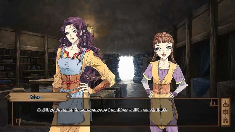 Gods of Love: An Otome Visual Novel screenshot