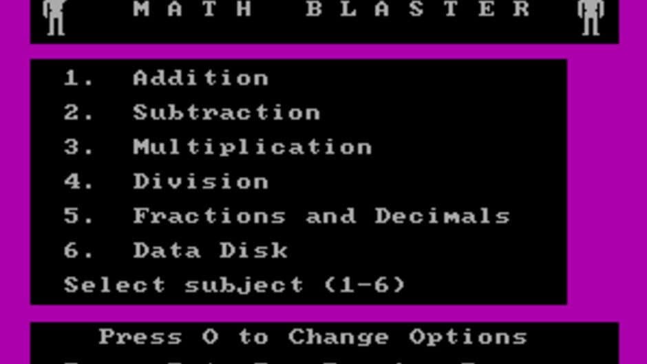 Math Blaster! screenshot