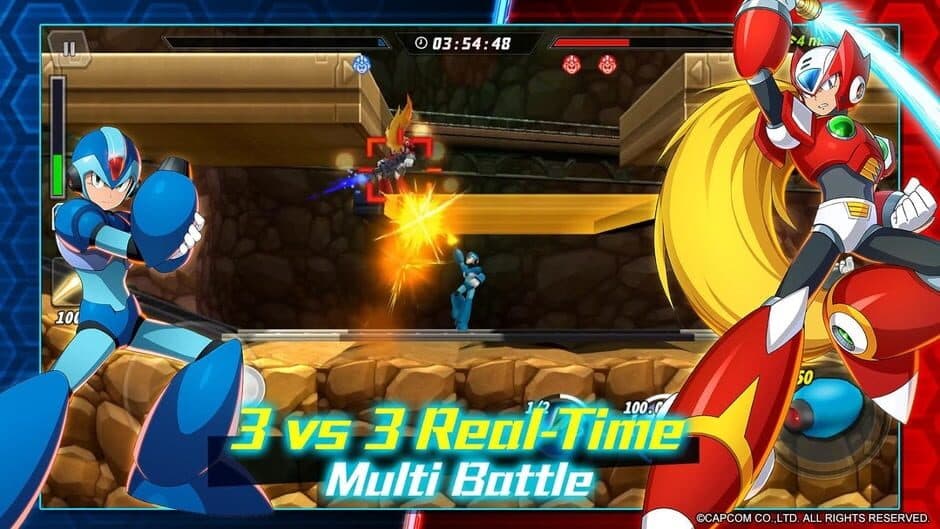 Mega Man X Dive screenshot