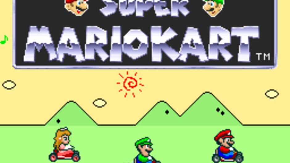 Super Mario Kart screenshot