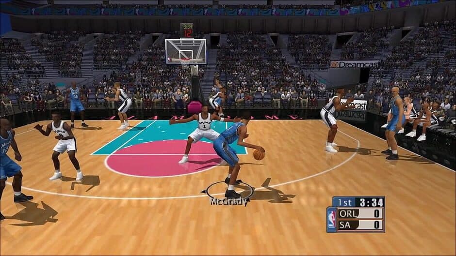 NBA 2K1 screenshot