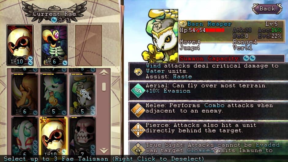 Fae Tactics screenshot