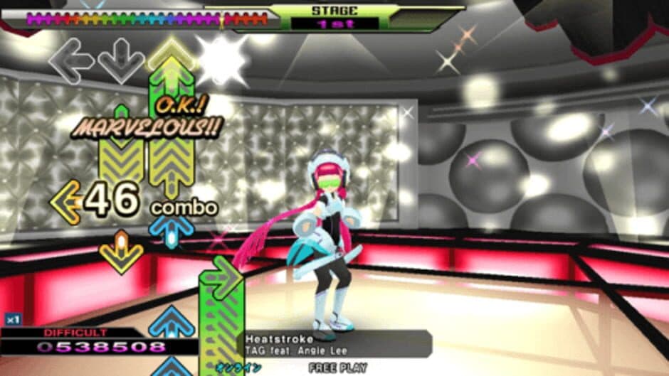Dance Dance Revolution X2 screenshot