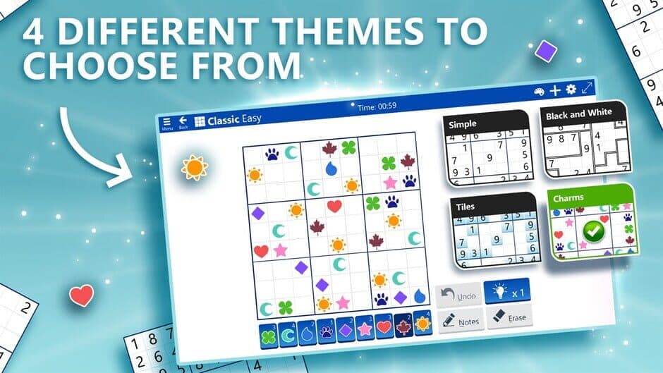 Microsoft Sudoku screenshot