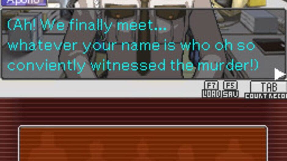 Apollo Justice: Turnabout Substitution screenshot