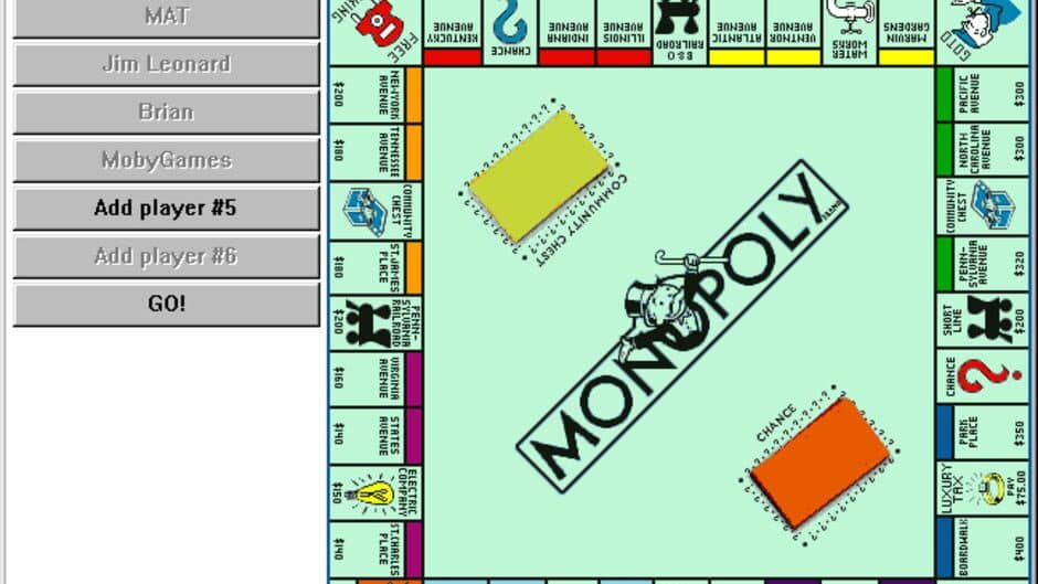 Monopoly screenshot