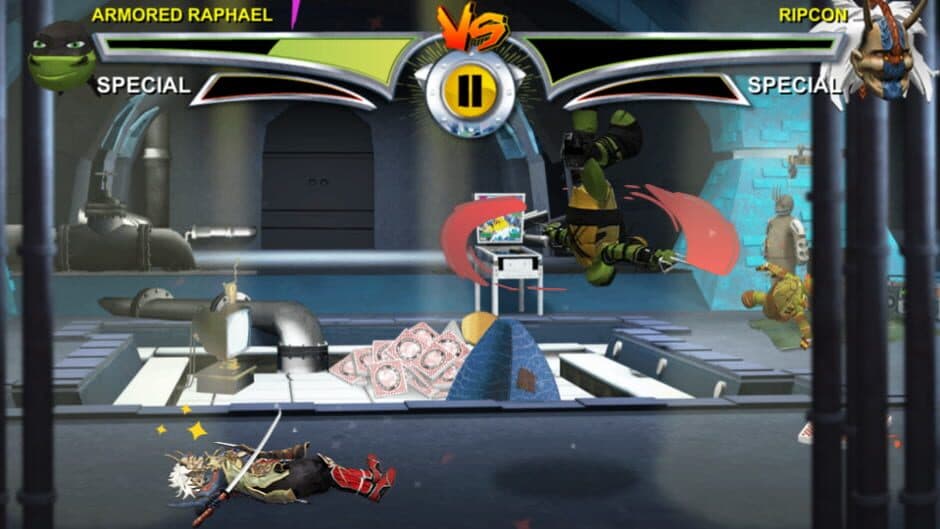 Power Rangers vs Teenage Mutant Ninja Turtles: Ultimate Hero Clash 2 screenshot