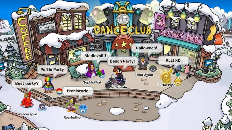 Club Penguin screenshot