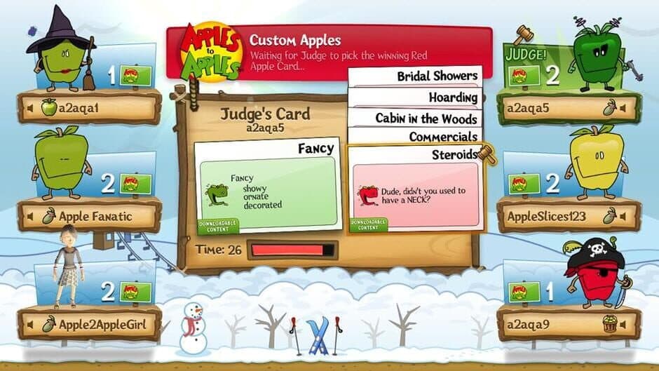 Apples to Apples screenshot