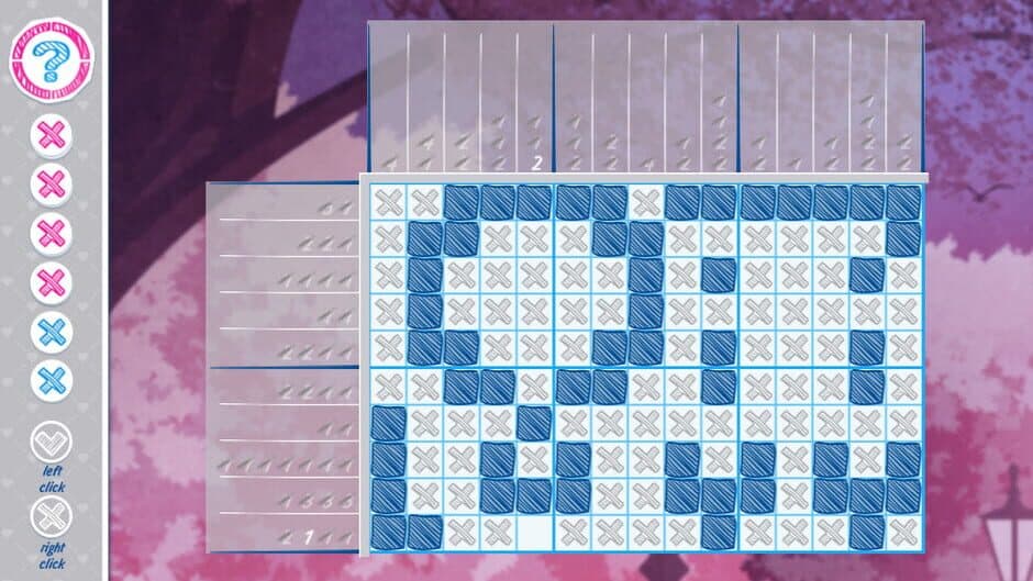 Valentine's Day Griddlers screenshot