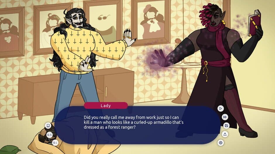 Panicked and Surrounded by Hot Vampires screenshot