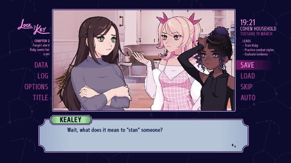 Lock & Key: A Magical Girl Mystery screenshot