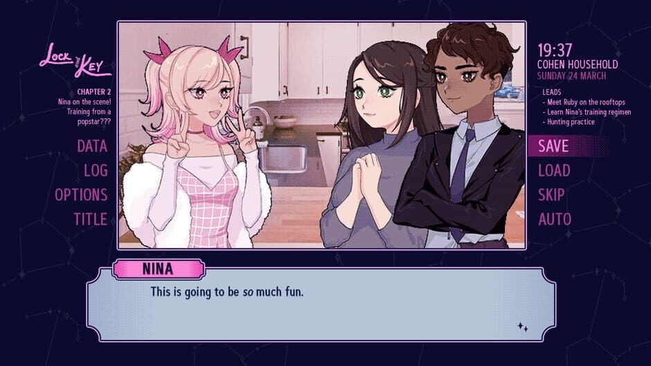 Lock & Key: A Magical Girl Mystery screenshot