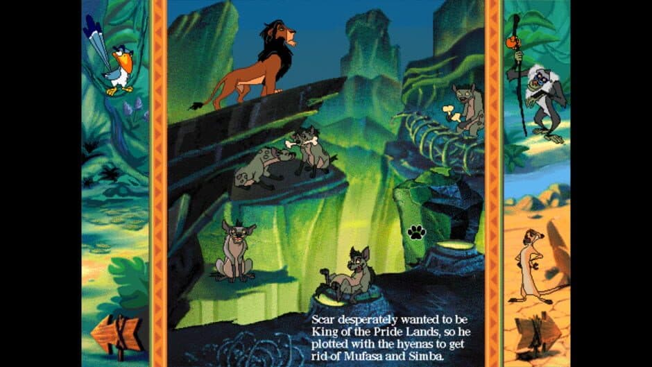 Disney's Animated Storybook: The Lion King screenshot