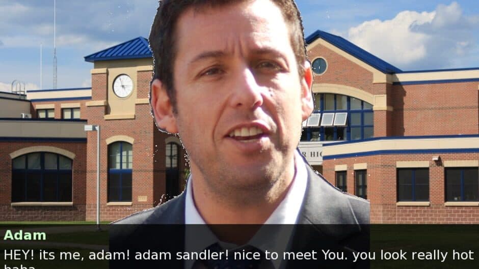 Adam Sandler Dating Sim screenshot